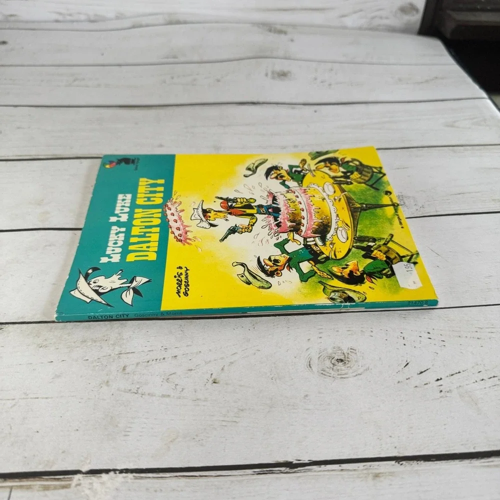 Lucky Luke Dalton City Goscinny Morris 1976 Knight Books Hodder Stoughton